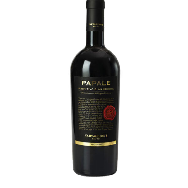 Varvaglione Papale Oro Primitivo di Manduria crveno vino