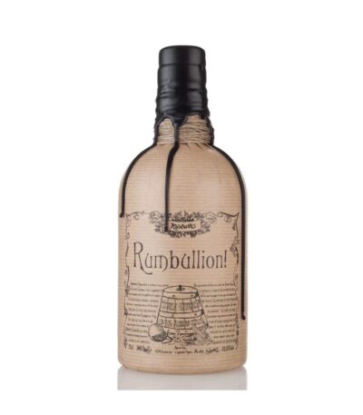 Ableforth's Rumbullion rum boca sa etiketom i crvenim voskom.