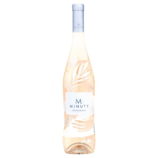 Château Minuty M Rosé MAgnum boca vina s prepoznatljivom etiketom.