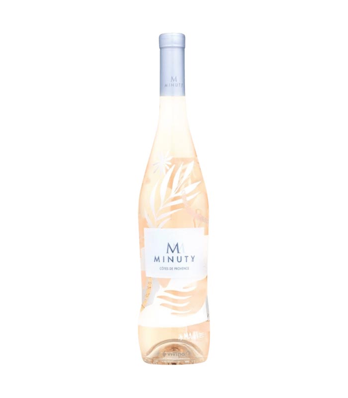 Château Minuty M Rosé MAgnum boca vina s prepoznatljivom etiketom.