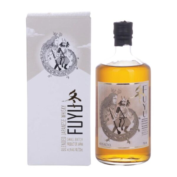 Fuyu Blended Japanese Whisky boca viskija sa etiketom.