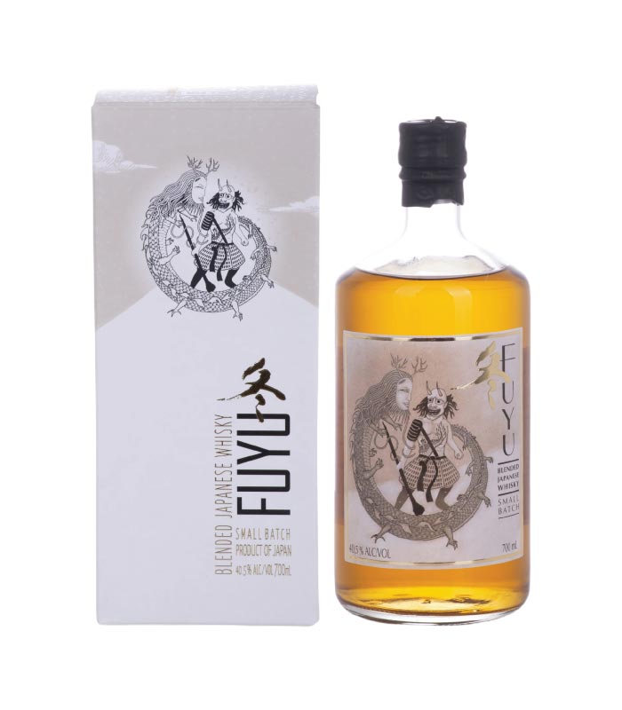 Fuyu Blended Japanese Whisky boca viskija sa etiketom.