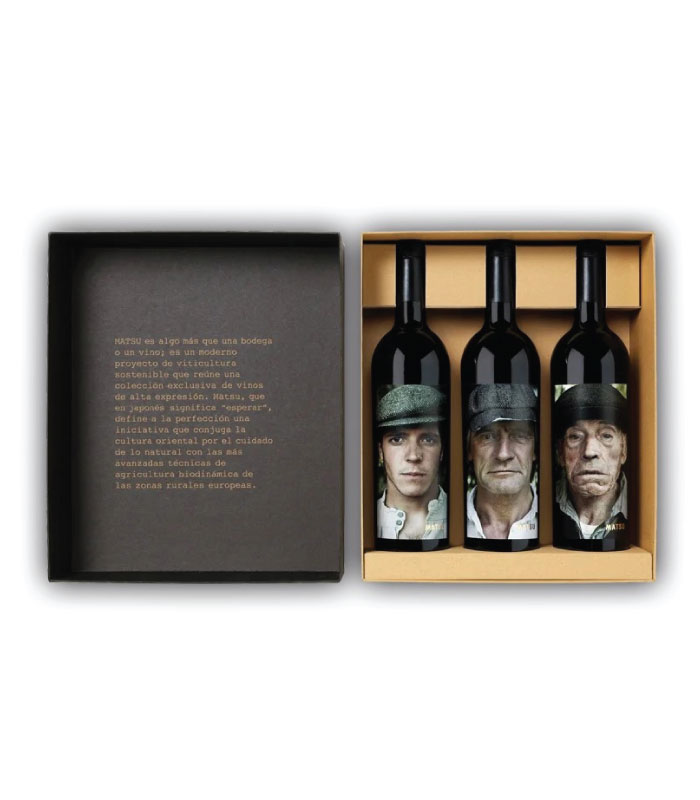 Matsu El Pícaro El Recio El Viejo poklon set crveno vino