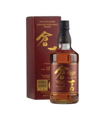 Kurayoshi Pure Malt 12 Y.O. boca viskija sa etiketom.