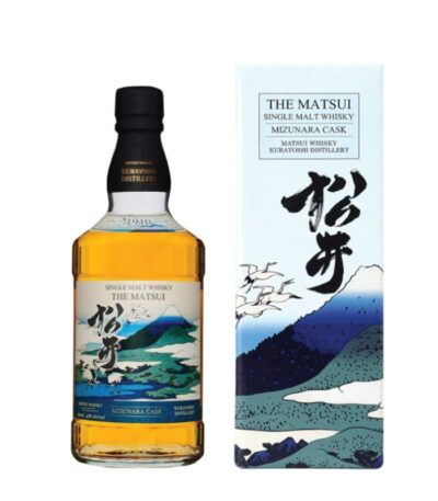 Matsui Mizunara Cask boca viskija sa etiketom.