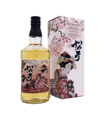 Matsui Sakura Cask boca viskija sa etiketom.