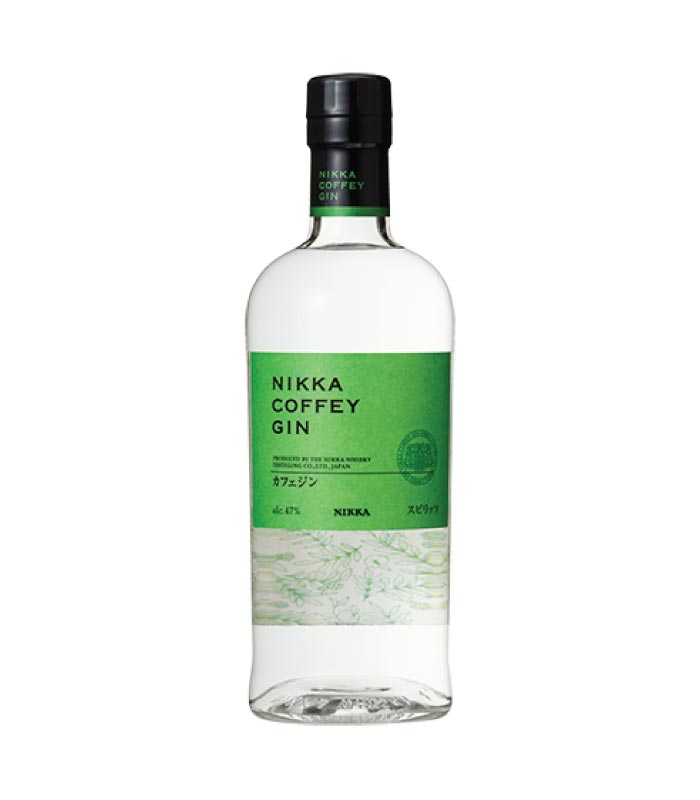 Nikka Coffey Gin boca sa etiketom.