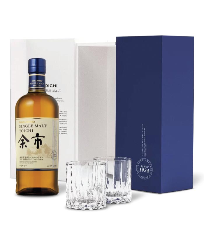 Nikka Yoichi Single Malt boca viskija sa etiketom.