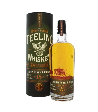Teeling Single Grain 15 Y.O. boca viskija sa etiketom.