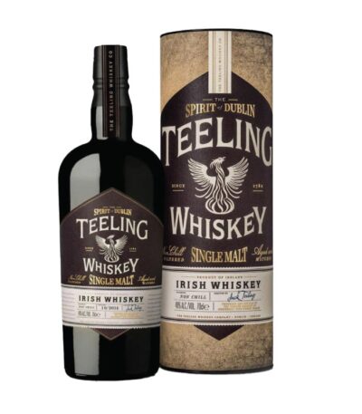 Teeling Single Malt boca viskija sa etiketom.