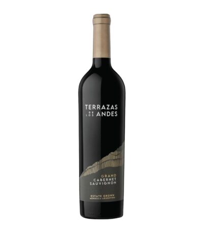Terrazas de los Andes Grand Cabernet Sauvignon boca vina s etiketom brenda.