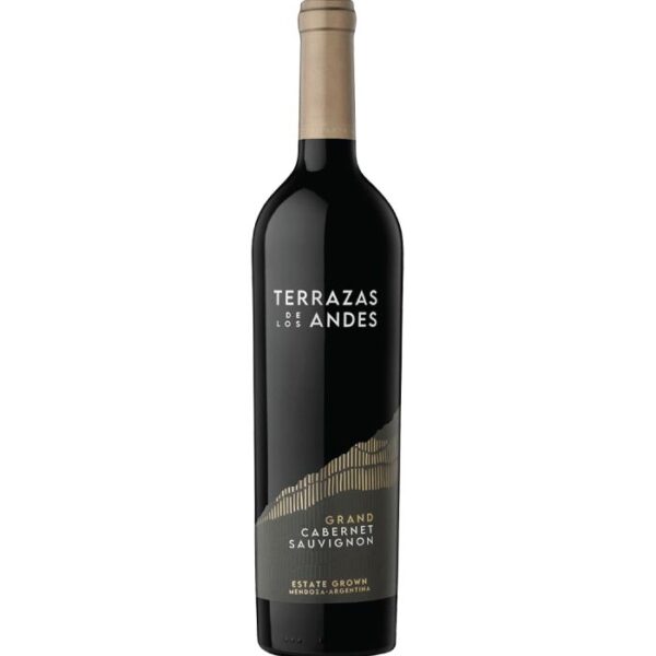 Terrazas de los Andes Grand Cabernet Sauvignon boca vina s etiketom brenda.