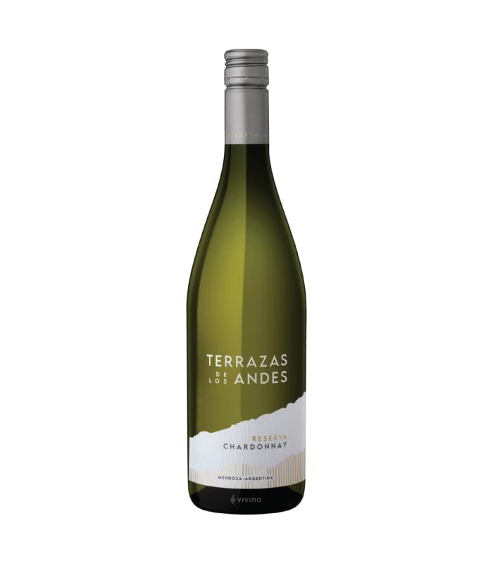 Terrazas de los Andes Reserva Chardonnay boca vina s etiketom brenda.