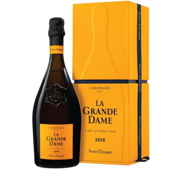 Veuve Clicquot La Grande Dame boca šampanjca u elegantnoj poklon kutiji.