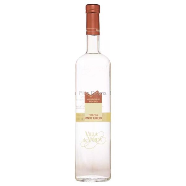 Villa de Varda Pinot Grigio Monovitigno Grappa boca sa etiketom.