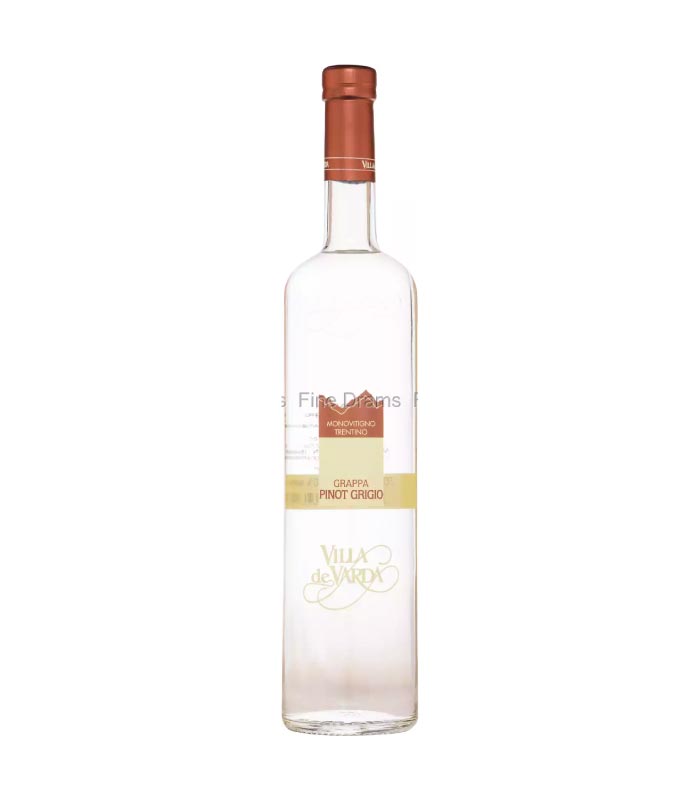 Villa de Varda Pinot Grigio Monovitigno Grappa boca sa etiketom.