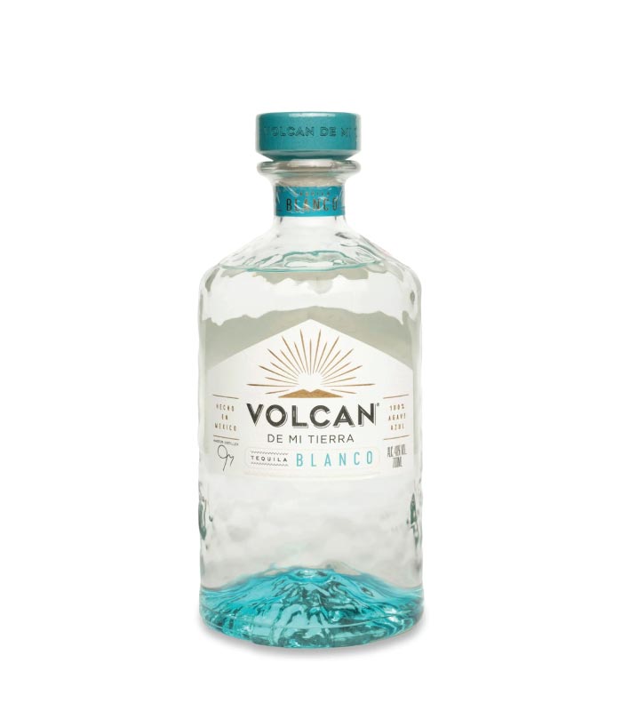 Volcan-De-Mi-Tierra-Blanco-tekila-0.7L olcan De Mi Tierra Blanco tekila boca s logom brenda.