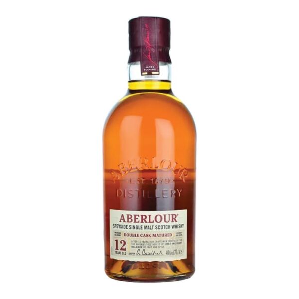 Aberlour 12 Y.O. Single Malt Scotch Whisky boca.