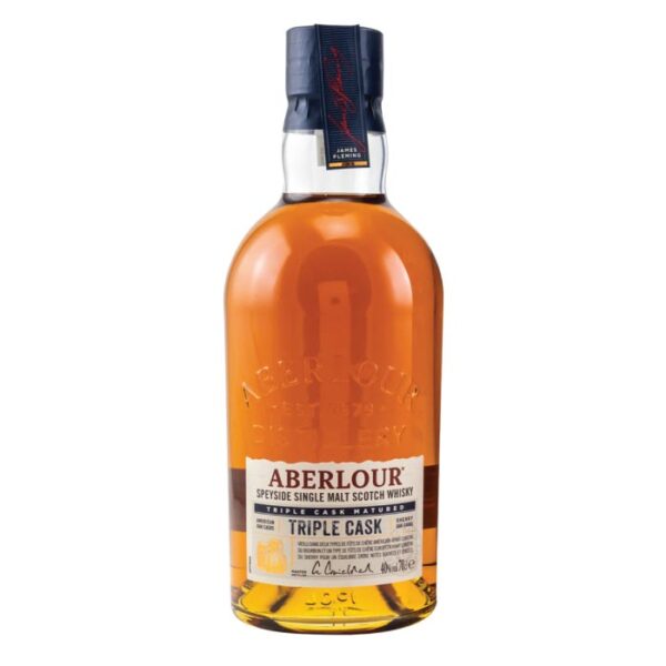 Aberlour Triple Cask Single Malt Scotch Whisky boca.