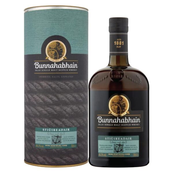 Bunnahabhain Islay Single Malt Scotch Whisky boca.