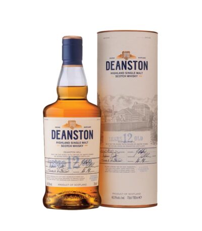 Deanston 12 Y.O. Single Malt Scotch Whisky boca.