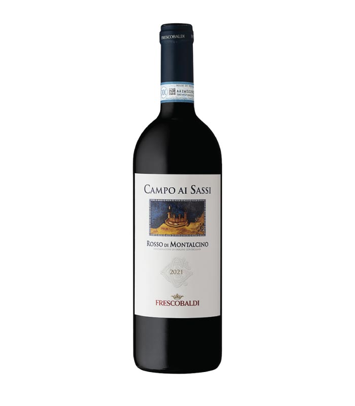 Frescobaldi Campo Ai Sassi Rosso di Montalcino boca crvenog vina.
