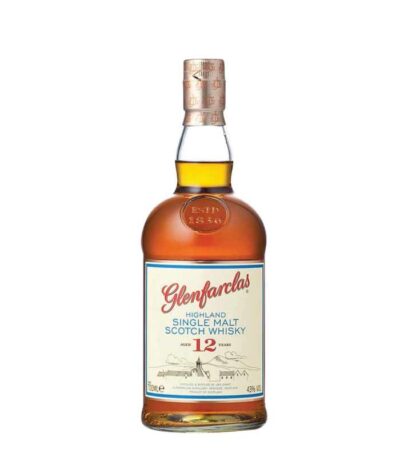 Glenfarclas 12 Y.O. Single Malt Scotch Whisky boca.