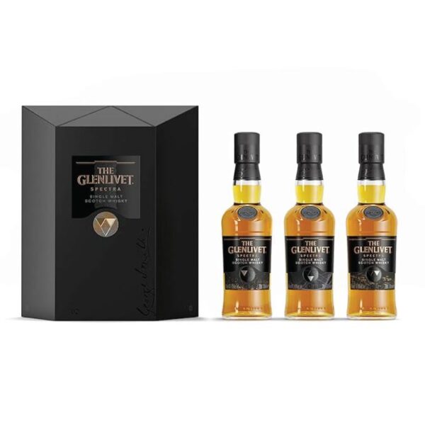 Glenlivet Spectra Set 3 x 0.2 L Single Malt Scotch Whisky.