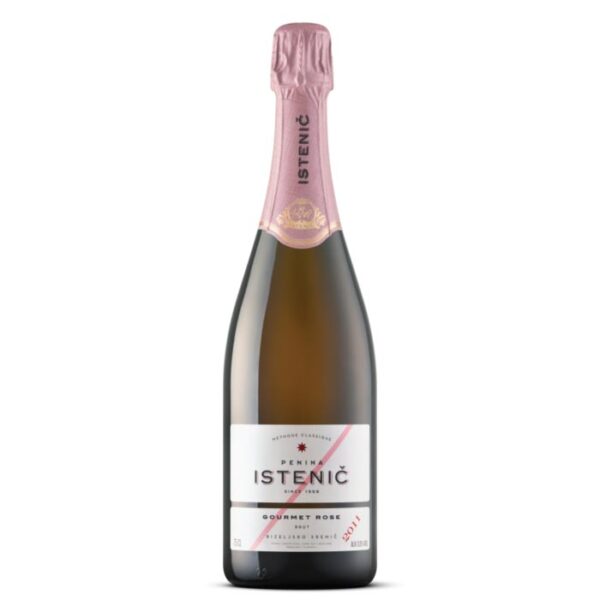 boca Istenič Gourmet Rosé pjenušavog vina