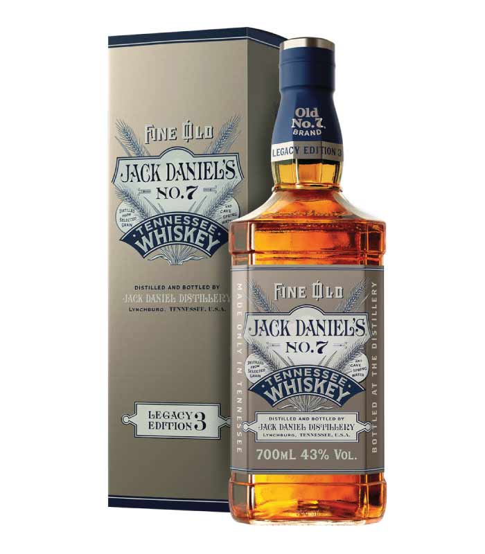 Jack Daniel's Legacy 3 Gift Box 1L - Old No. 7 Viski