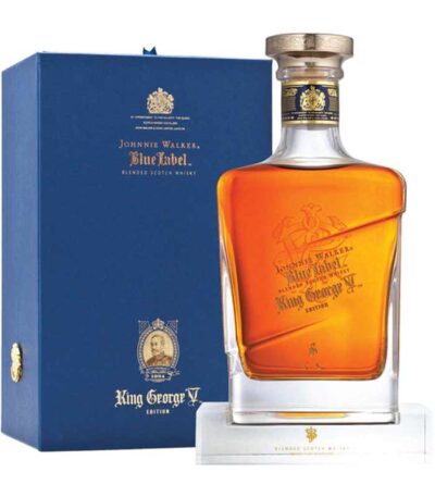 boca Johnnie Walker Blue Label King George V viskija
