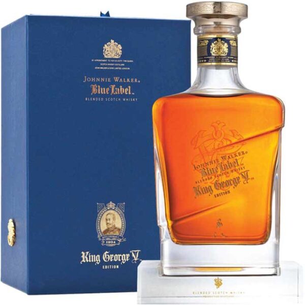 boca Johnnie Walker Blue Label King George V viskija
