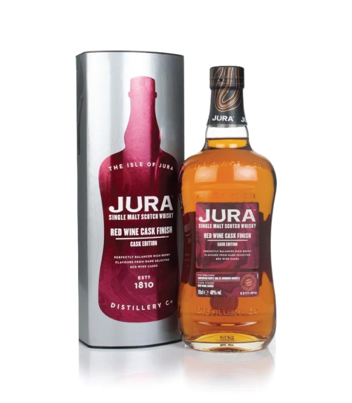 Jura-Red-Wine-Cask-Single-Malt-Scotch-Whisky Jura Red Wine Cask Single Malt Scotch Whisky boca.