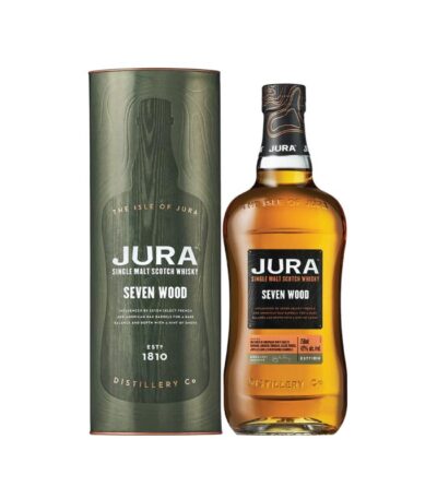 Jura Seven Wood Single Malt Scotch Whisky boca.