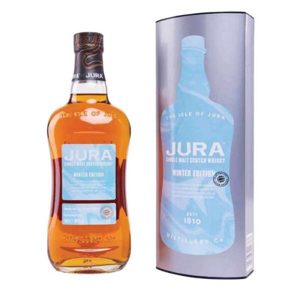 Jura Winter Edition Single Malt Scotch Whisky boca.