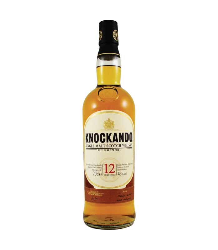 Knockando-12-Y.O.-Single-Malt-Scotch-Whisky Knockando 12 Y.O. Single Malt Scotch Whisky boca.