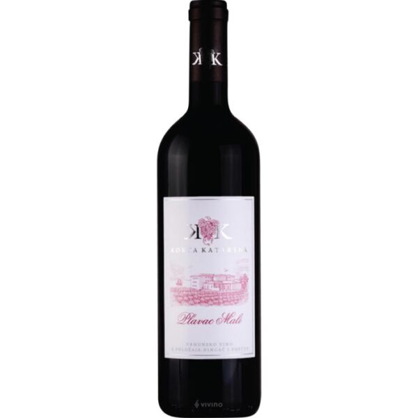 Korta Katarina Plavac Mali boca crvenog vina.
