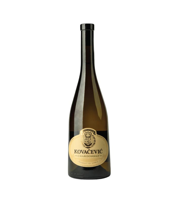 Kovačević Chardonnay bijelo vino boca.