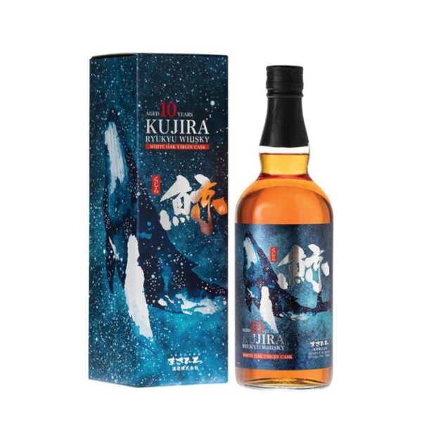 Kujira 10 Y.O. Japanese Whisky boca.