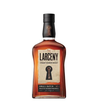 Larceny Small Batch Kentucky Straight Bourbon boca sa etiketom.