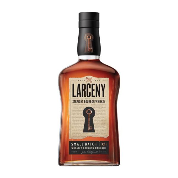 Larceny Small Batch Kentucky Straight Bourbon boca sa etiketom.