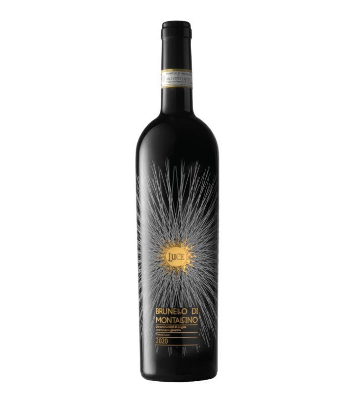 Luce Brunello di Montalcino crveno vino boca.