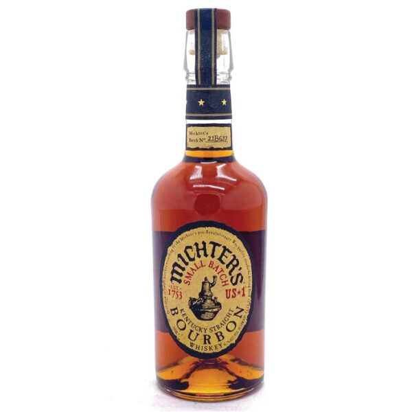 Michter's Small Batch Bourbon boca sa etiketom.