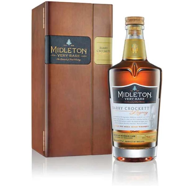 boca Midleton Barry Crockett Legacy Irish Whiskey