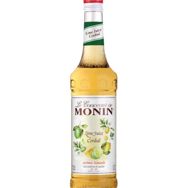 Monin Koncentrat Limeta Cordial boca.