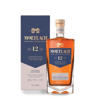 Mortlach 12 Y.O. Single Malt Scotch Whisky boca.