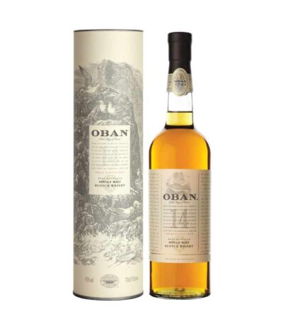 Oban 14 Y.O. Single Malt Scotch Whisky boca.