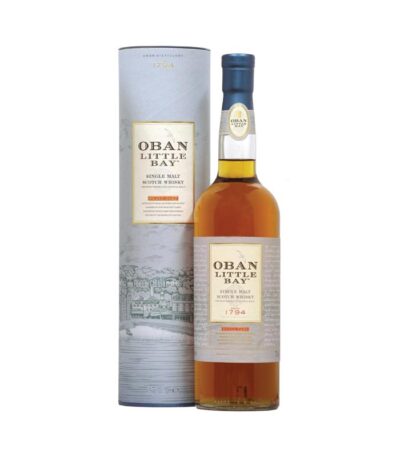 Oban Little Bay Single Malt Scotch Whisky boca.