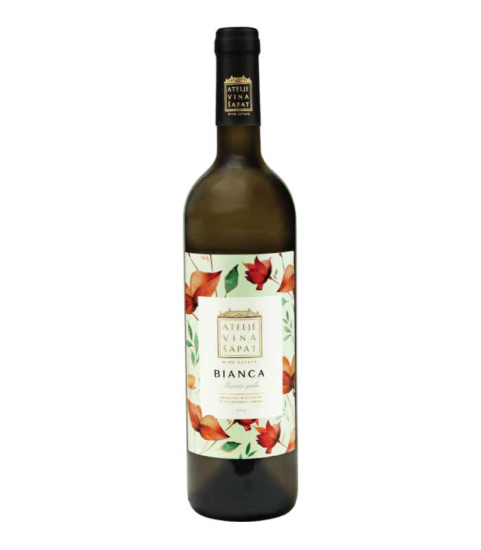 boca Šapat Bianca Moscato Giallo belog vina