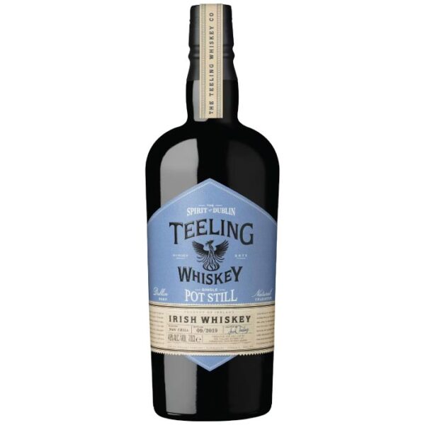 Teeling Single Pot Still Irish Whiskey boca.